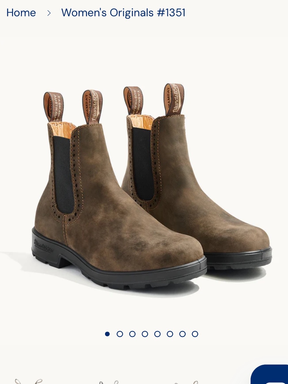Women’s blundstones - brown
